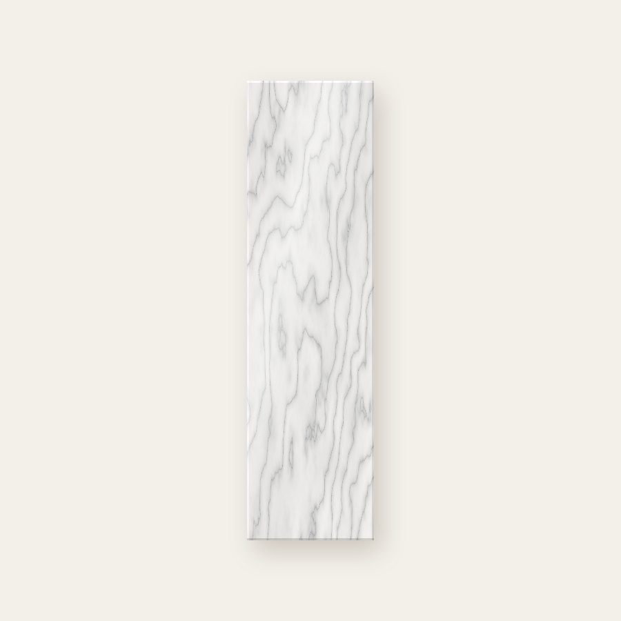 Плитка настенная Каррара белый 33×119