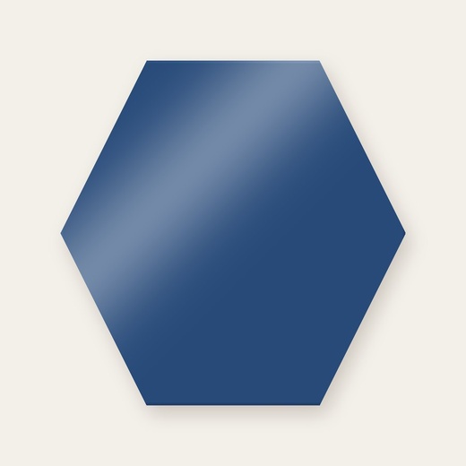 Керамогранит Хекса синий 20×20