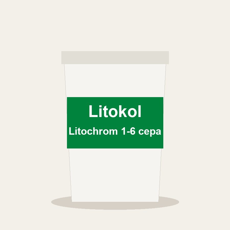 Затирка Litokol Litochrom 1-6 серая, 2 кг